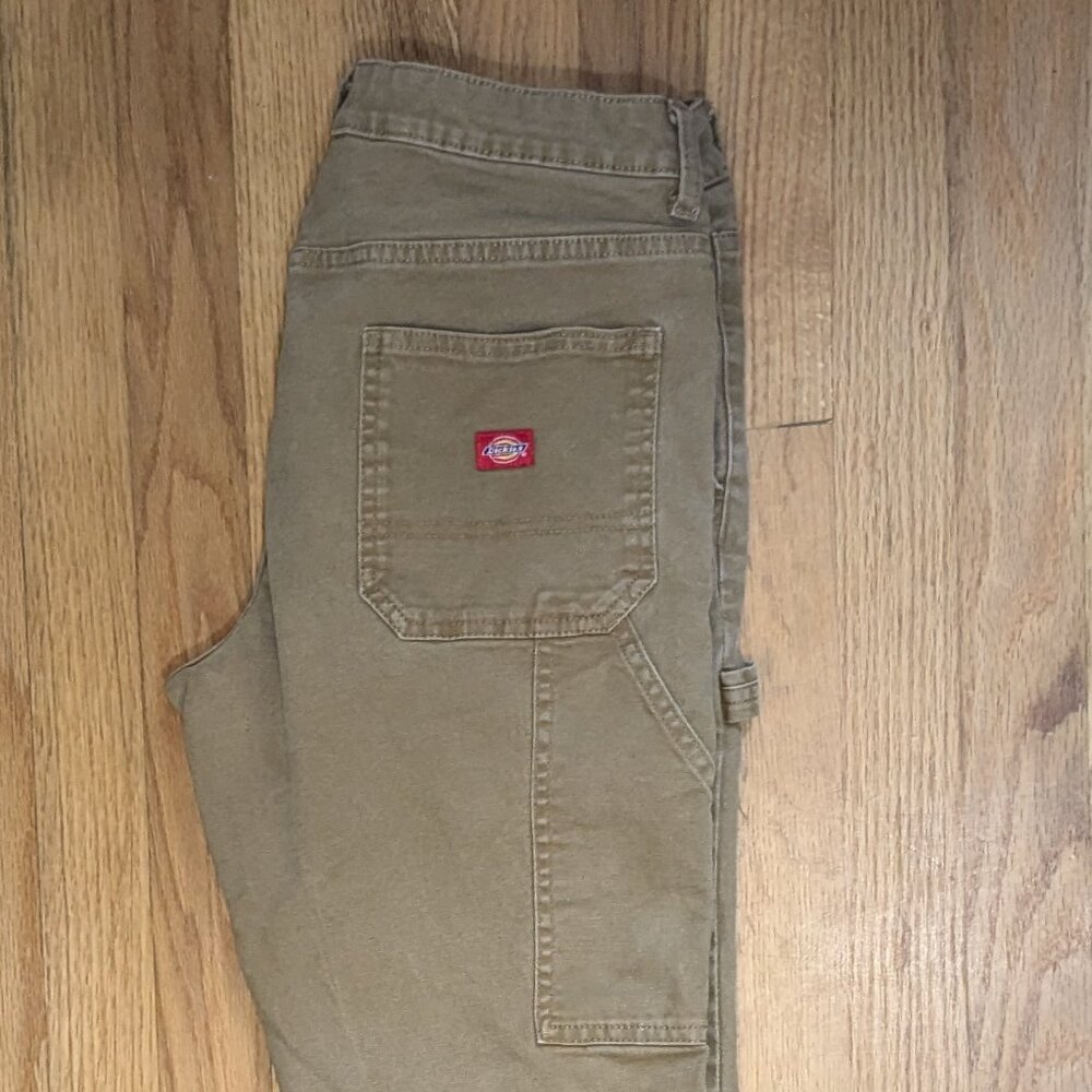 Dickies Women's FLEX Relaxed Fit Duck Carpenter Pants (Size 8)